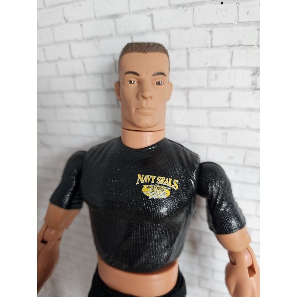 Hasbro 1996 Rare G.I. JOE Navy Seals Action Figure Pawtucket Military Articulate